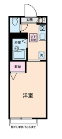 ディアス高野台の物件間取画像